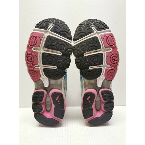 Mizuno Wave Rider 17 Women's Running Training Shoes Size 10 (M) Green/ Blue - Picture 6 of 7